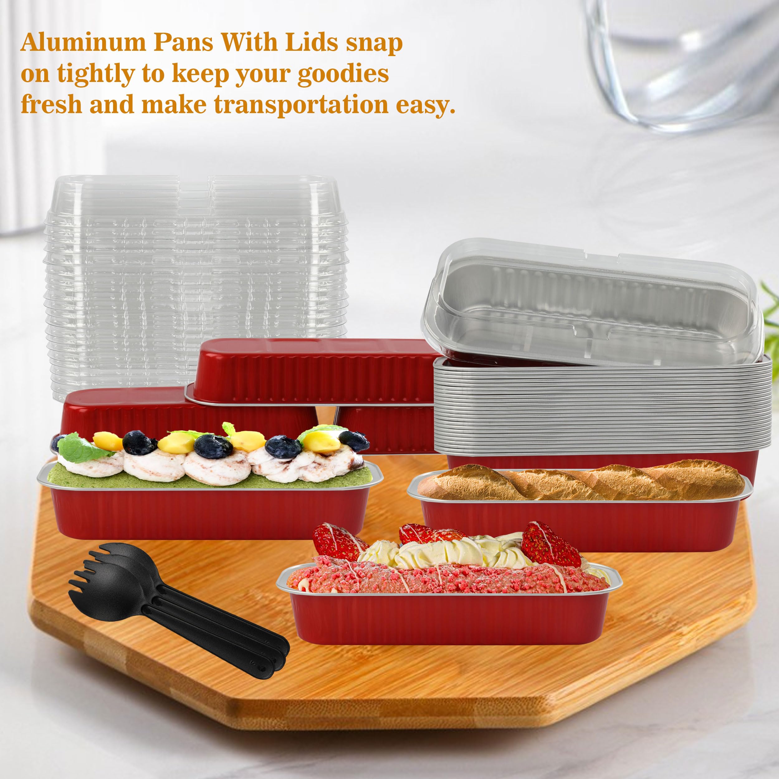 Cajas Para Postres 150 Pcs Moldes Desechables Para Hornear