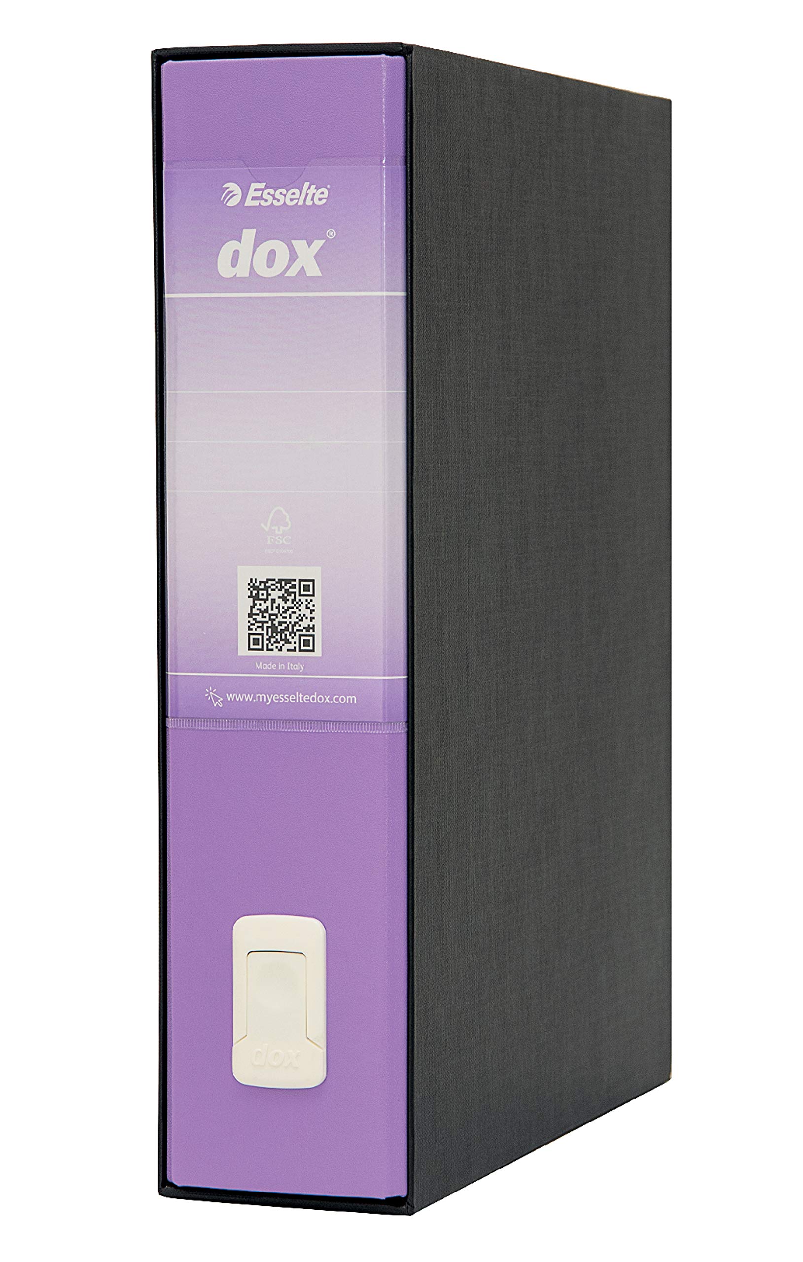 Dox 2 Lever Arch File Lilac D15229
