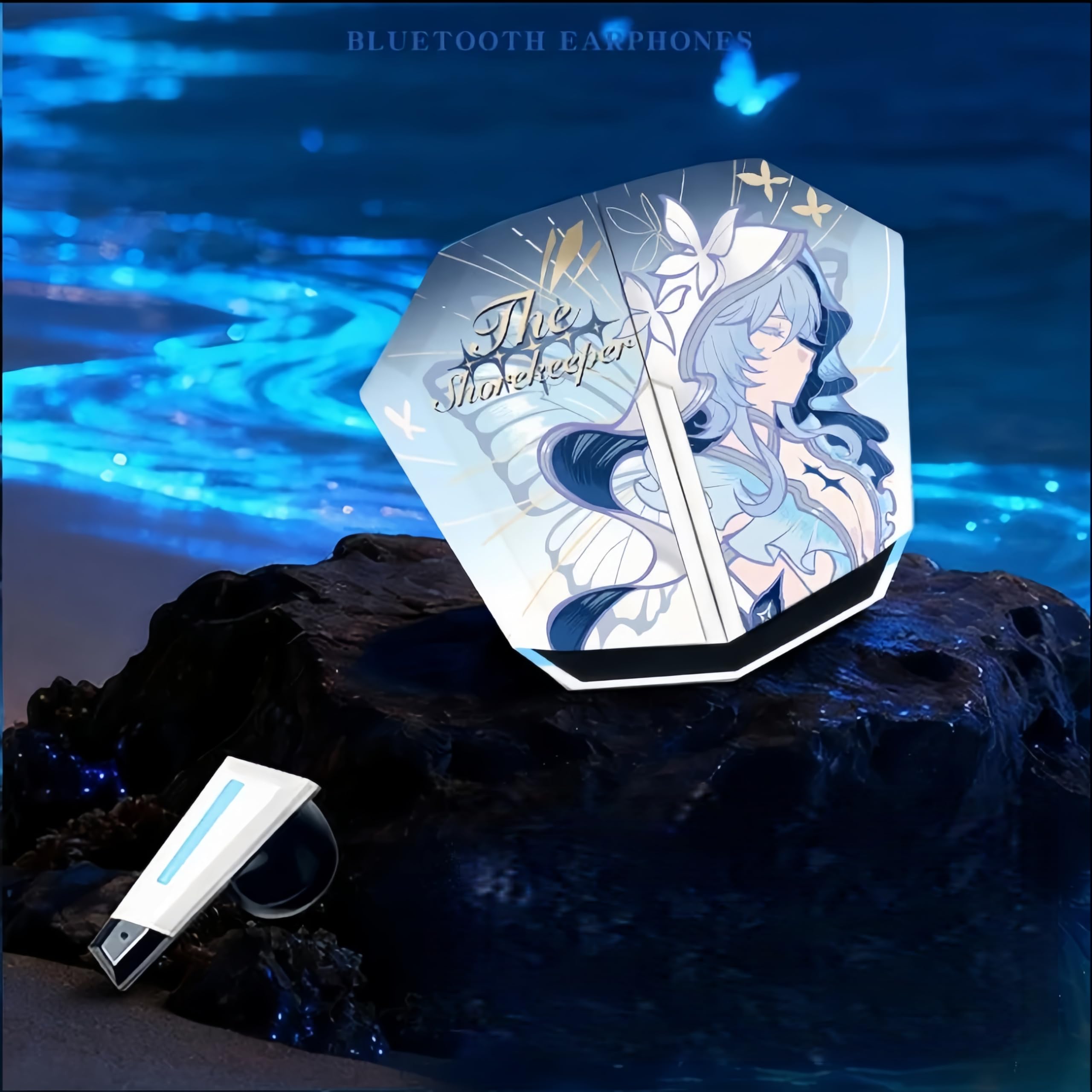 1 auricular de voz inalámbrico periférico Waves con Bluetooth (The Shorekeeper)