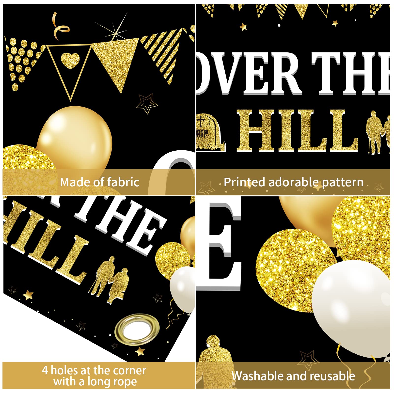 Over The Hill - Funny Birthday Card – Blue Bird Cards