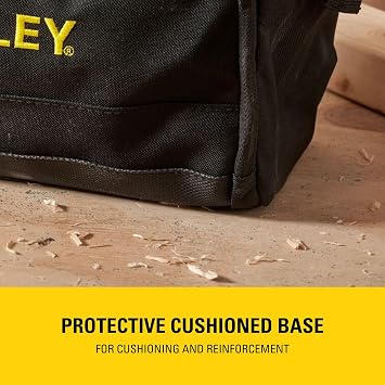 STANLEY 12in Heavy-Duty Multi-Pocket Storage Tool Bag, 1-93-330