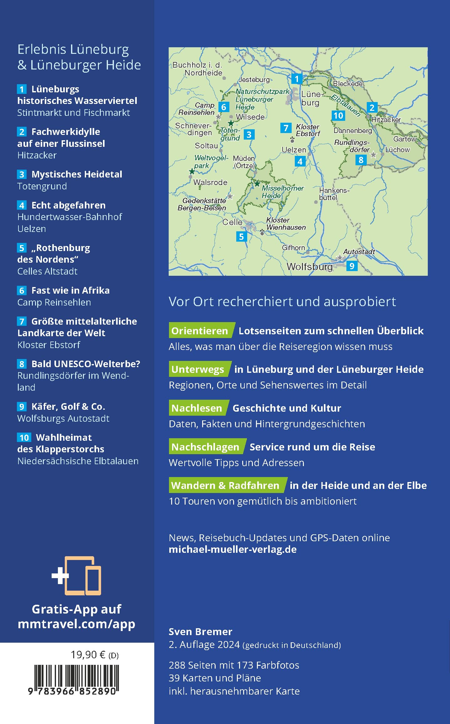 MICHAEL MÜLLER Reiseführer Lüneburg & Lüneburger Heide: 100% authentisch, aktuell und vor Ort recherchiert. Inkl. App. (MM-Reisen)