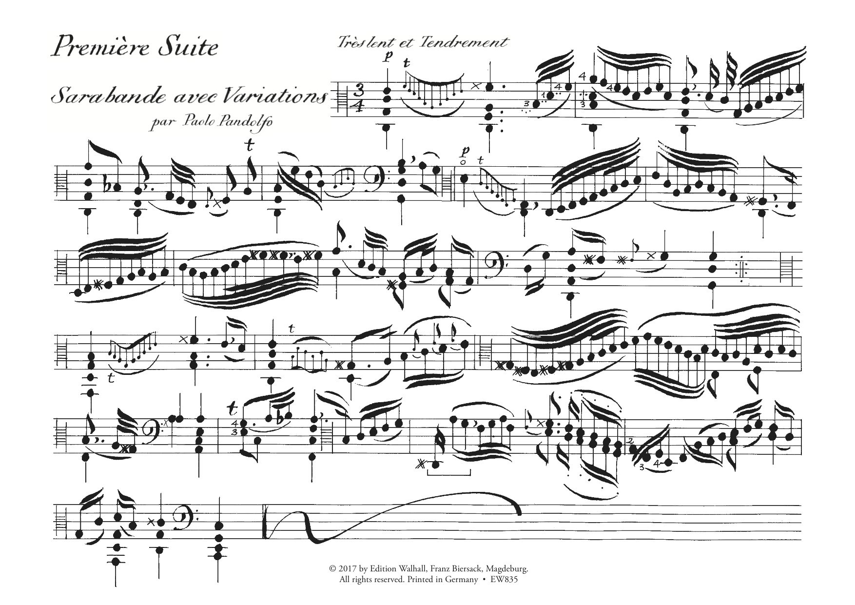 Sechs Suiten BWV 1007-1012 für Viola da Gamba (Partitur)