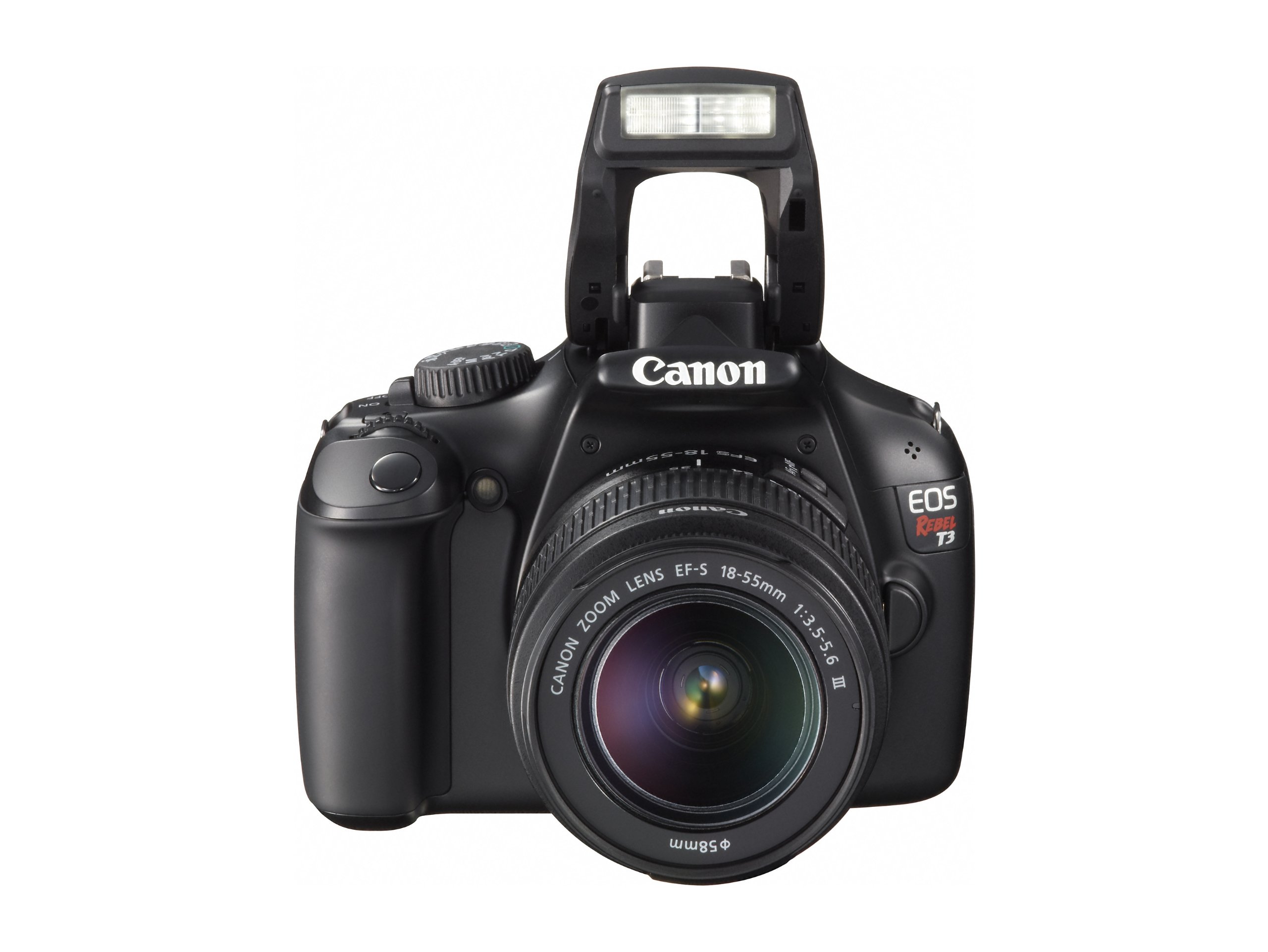 Canon EOS Rebel T3 Digital SLR Camera with EF-S 18-55mm Zoom Lens