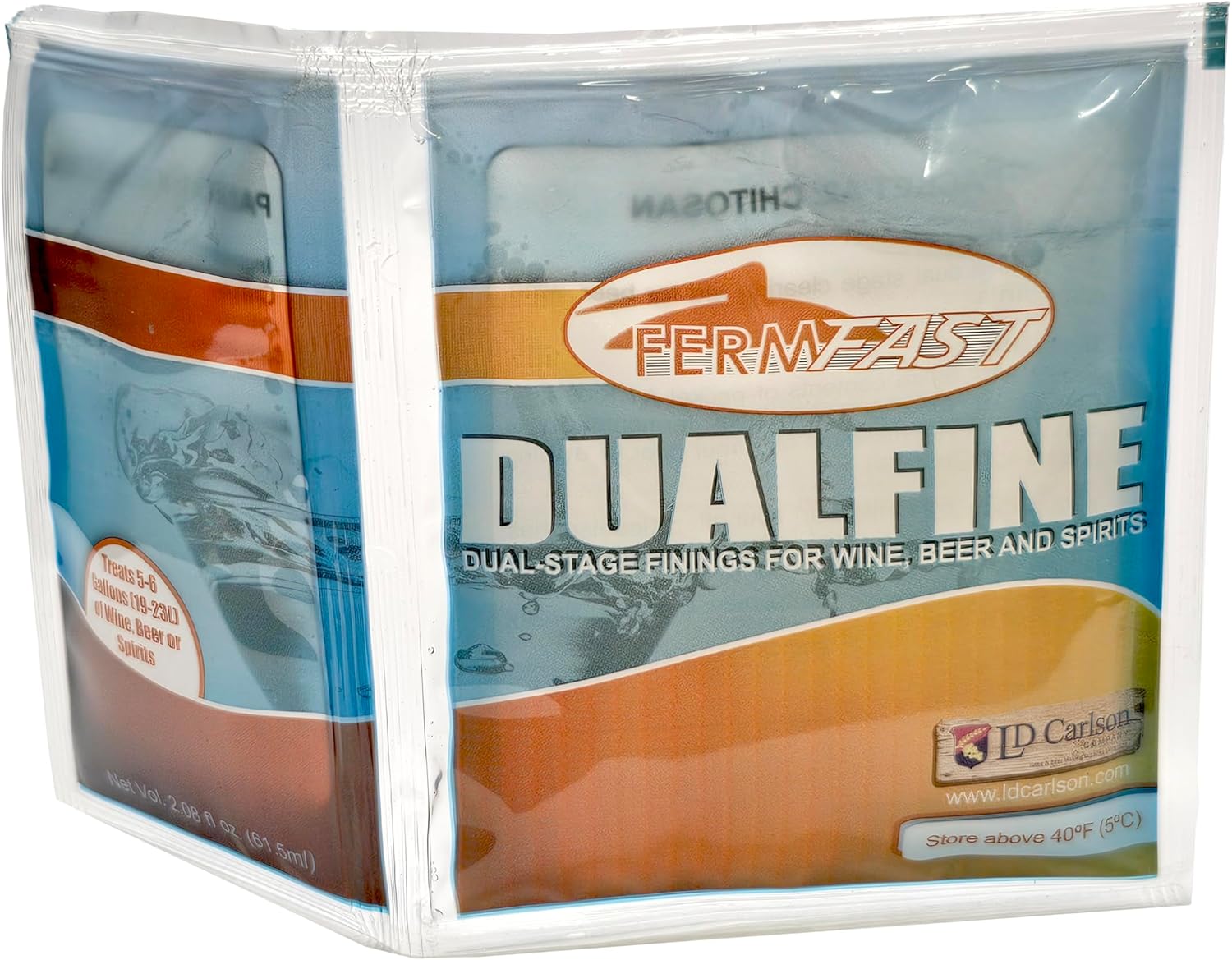 FermFast Dualfine Beer and Wine Clarifier, 2.2oz - 10-Pack Set
