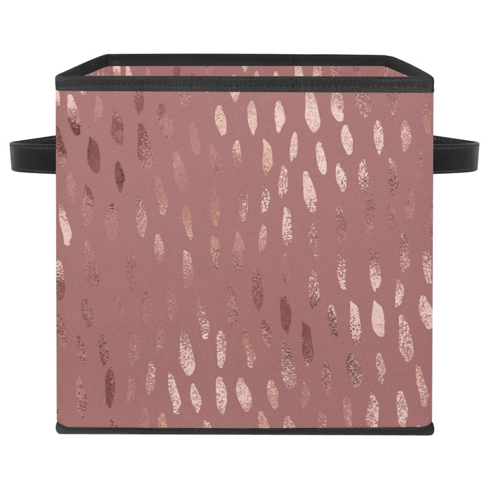 Organisateur cube or rose pour sublimer la chambre à coucher