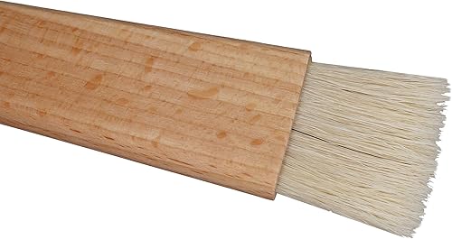 Miniatura 4 de EIKS 2 juegos de cerdas naturales con mango de madera cepillos de pastelería para untar mantequilla aceite barbacoa hornear cocina cocina