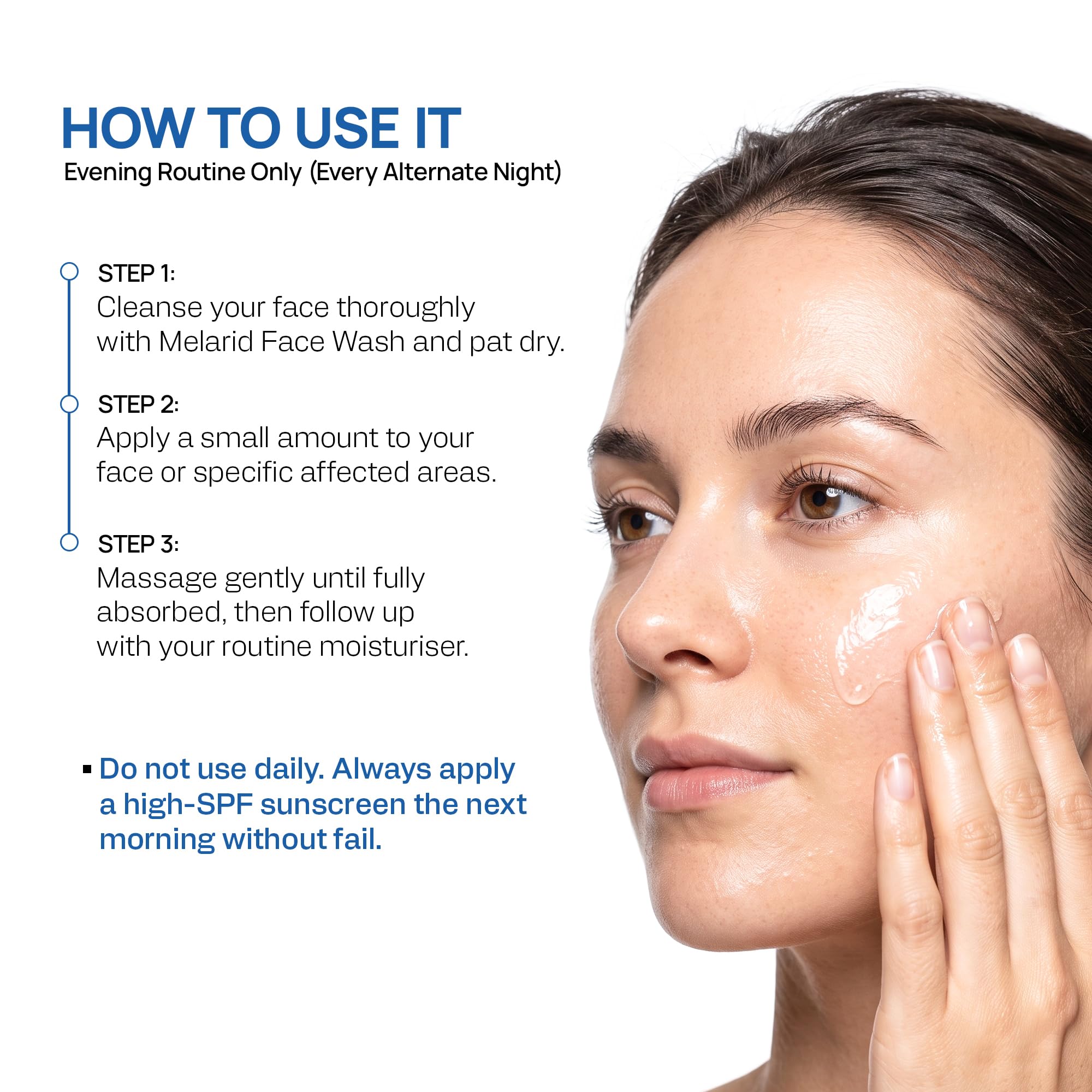 Yuderma Melarid Dark Spot Correcting Serum – TRX Serum pH 3.5 – For Melano Correction & Pigmentation – For Uneven Skin Tone, 40ml 1
