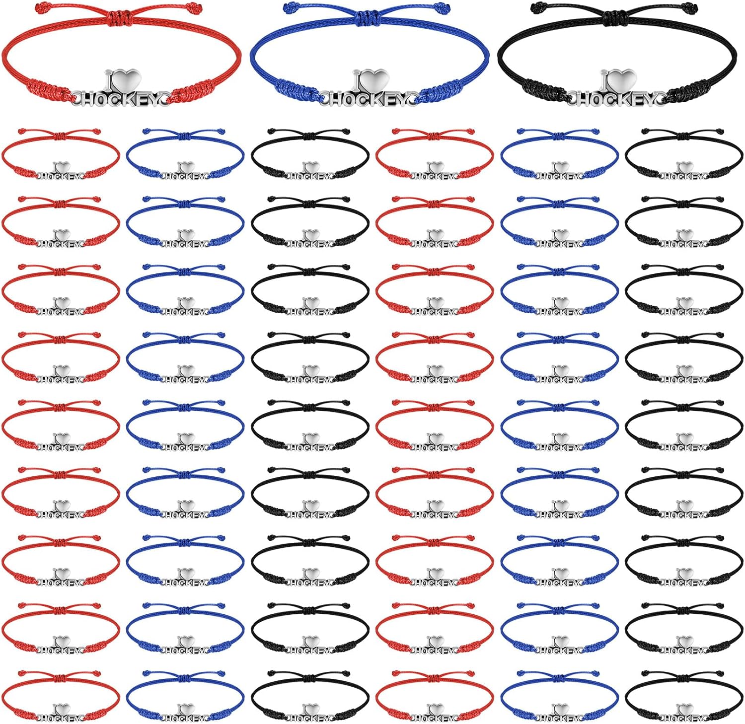 Sureio 48 Pcs Gymnastics Gifts Gymnastics Bracelet Bulk Gymnastics Team