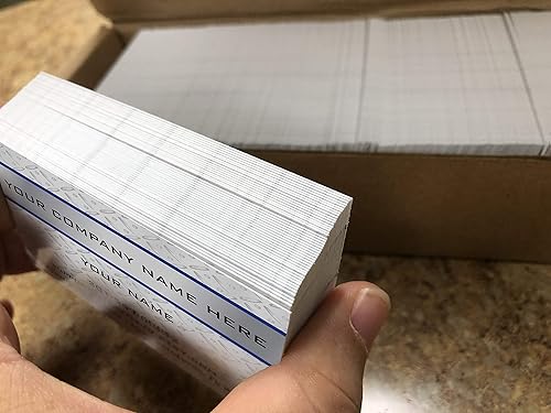 Vista 39 de IMPACTONLINEPRINTING, Tarjetas de visita 100pcs - Papel grueso liso 16Pt (350gsm), bandera de EE. UU.-2 Bandera de Estados Unidos-2