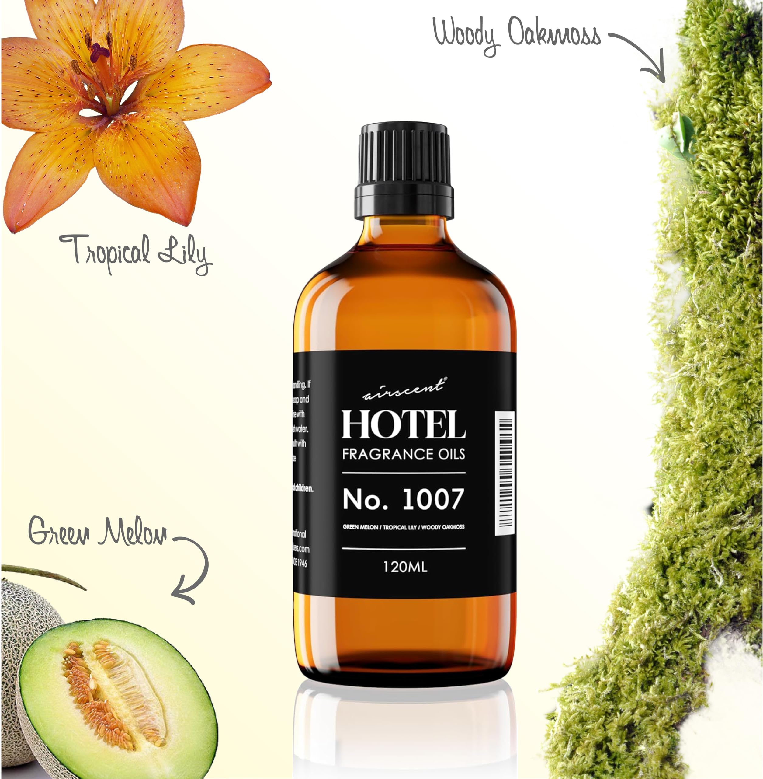 Amazon.com: AirScent Hotel Diffuser Oil No. 1007 - Green Melon