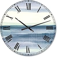 Vista 1 de Indigo Dawn' - Reloj de pared para el hogar, dormitorio, baño, oficina, sala de estar