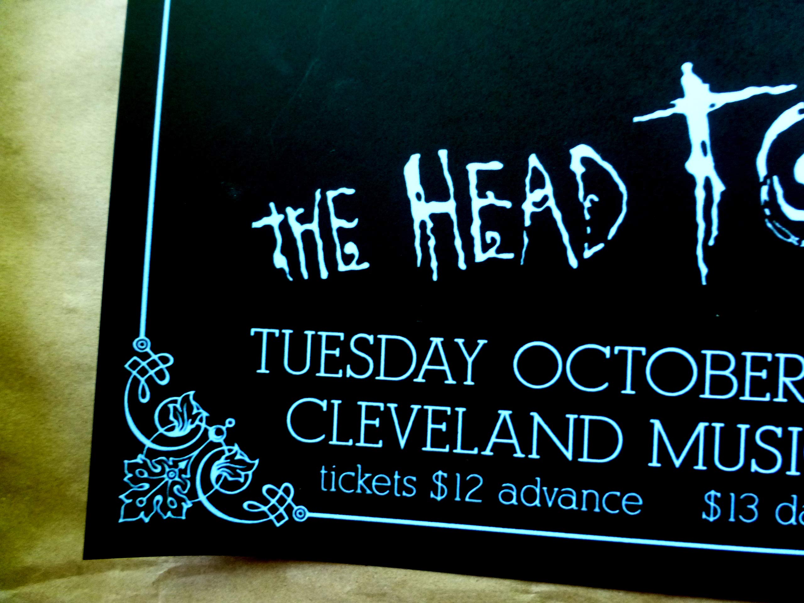 ザ・キュアー THE HEAD TOUR パンフレット   THE CURE ザ・キュアー THE HEAD TOUR パンフレット THE CURE（Cure Tour