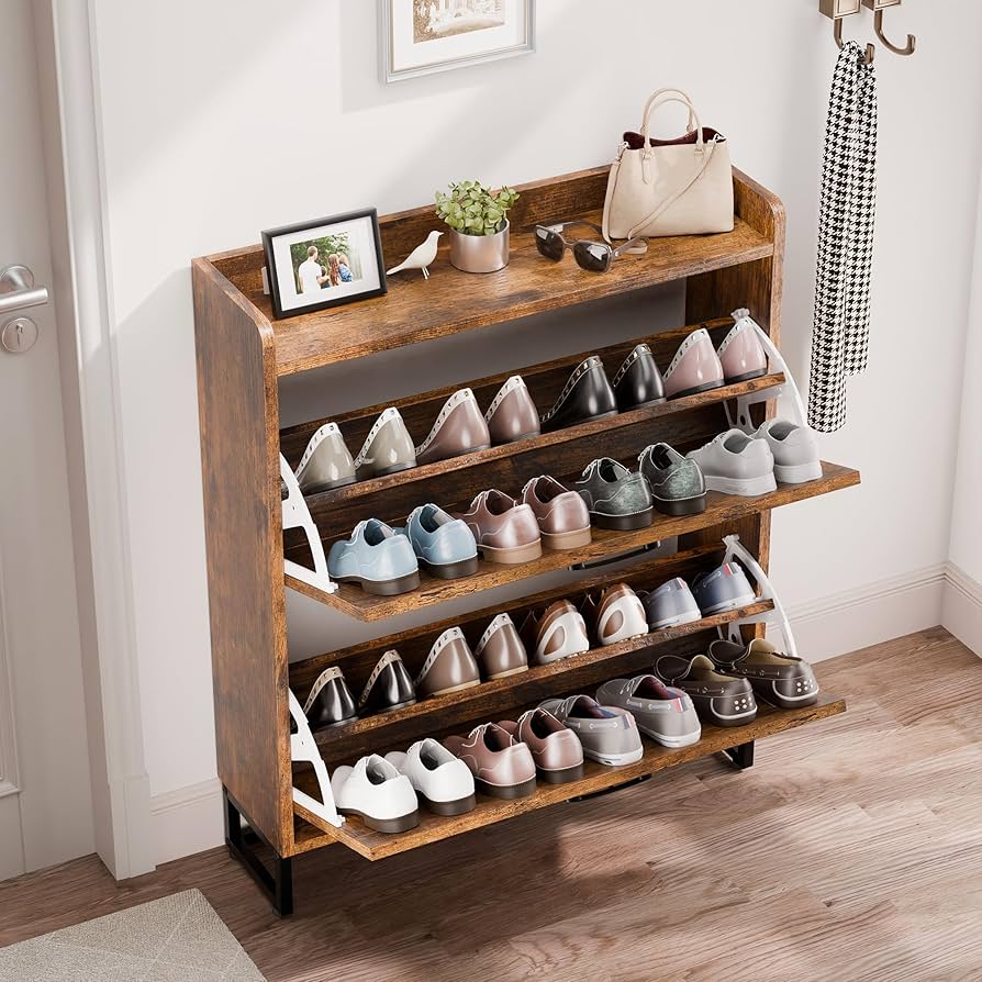 3点セットNEIGHBORHOOD CI/P SNEAKER STORAGE 2 Amazon.com: Xixini Shoe Storage Cabinet for Entryway with 3