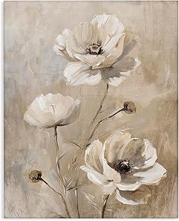 Stupell Industries Neutral Country Flora Canvas Wall Art Design by Nina Blue, 30 x 40