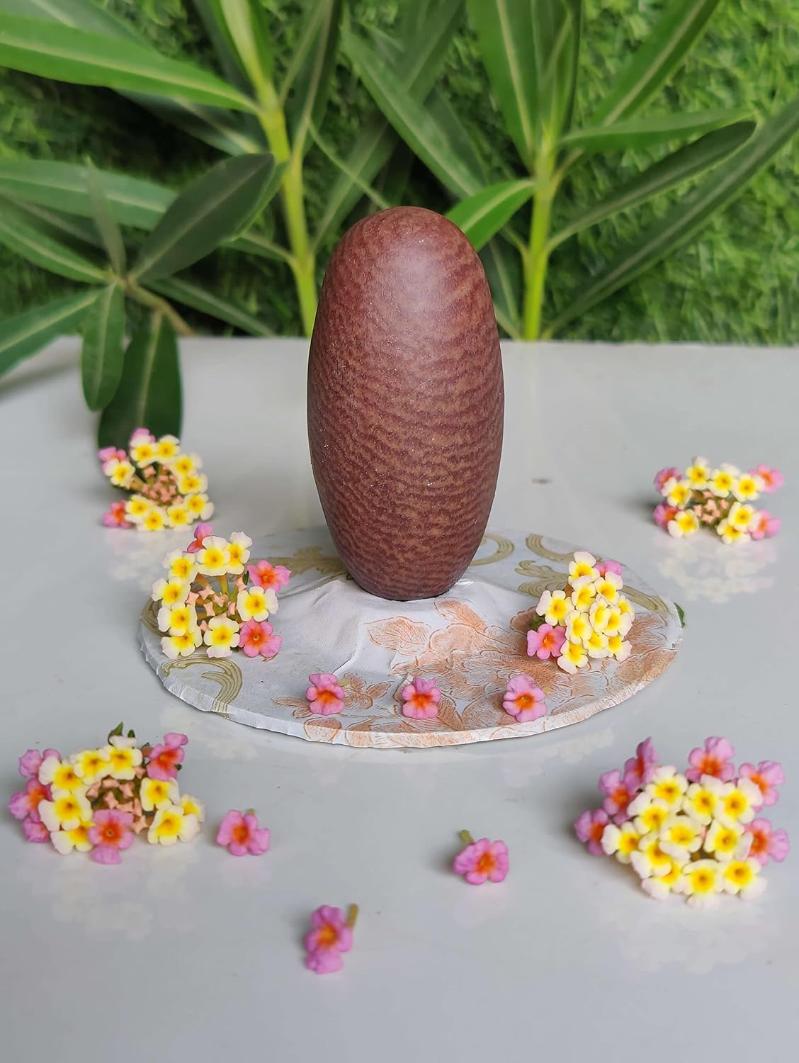 Buy Narmadeshwar Shivling 3 Inch Original Swayambhu Shivling Narmada