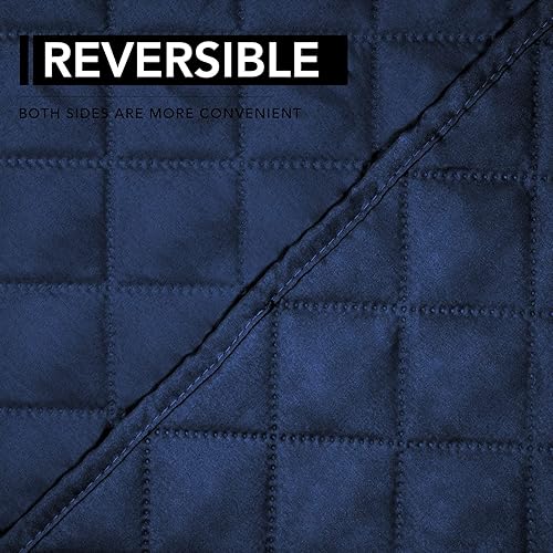 Miniatura 716 de Easy-Going - Funda reversible para sofá, resistente al agua, con varillas de espuma y correas elásticas, protector de muebles para mascotas y perros