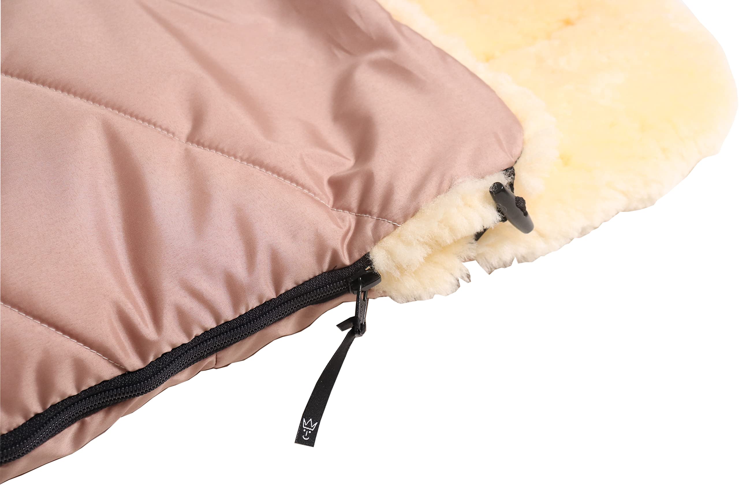 Kaiser Lammfell Fußsack PAAT Sand Lammfell Medizin 6542031