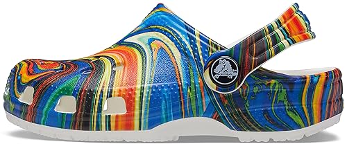 crocs Unisex ClassOOTWIIClgK Bright Cobalt/White Clog-12 Kids UK (C12) (206818-4KG)