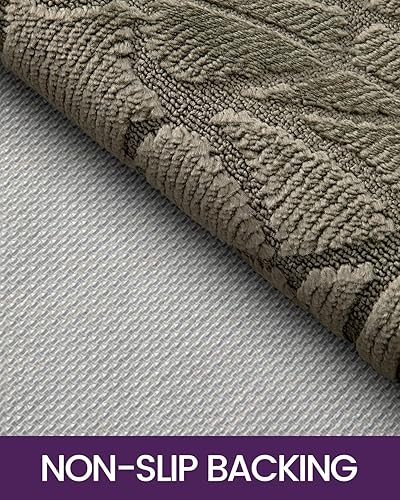 Miniatura 5 de DEXI - Tapete para puerta delantera interior y exterior, diseño de perfil bajo, lavable y antideslizante, tapetes de interiores y exteriores