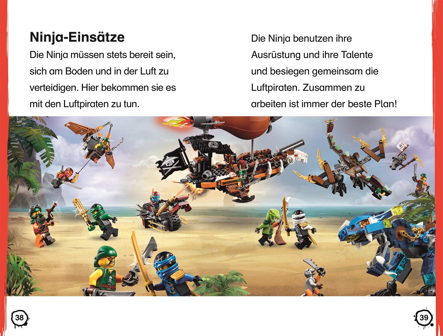 SUPERLESER! LEGO® NINJAGO® Coole Ninja-Abenteuer: 1. Lesestufe Sach-Geschichten für Leseanfänger