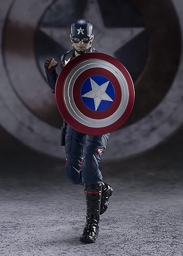 Vista 11 de TAMASHII NATIONS - El Halcón y el Soldado de Invierno - Capitán América (John F. Walker), Bandai Spirits S.H.Figuarts