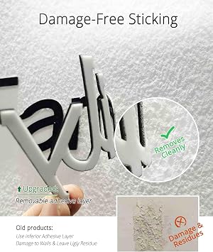 DecorSmart Love Family Tree Wall Decor Picture Frame Collage Removable 3D DIY Acrylic Wall Stickers for Living Room with Red Heart and Quote Family Like Branches on a Tree