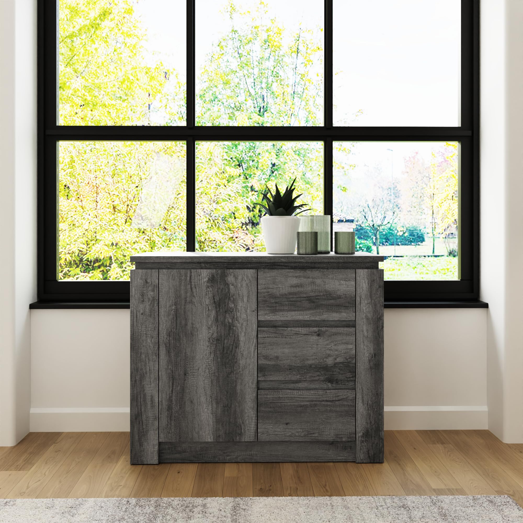 GFW - Sideboard - Canyon Oak - Charcoal