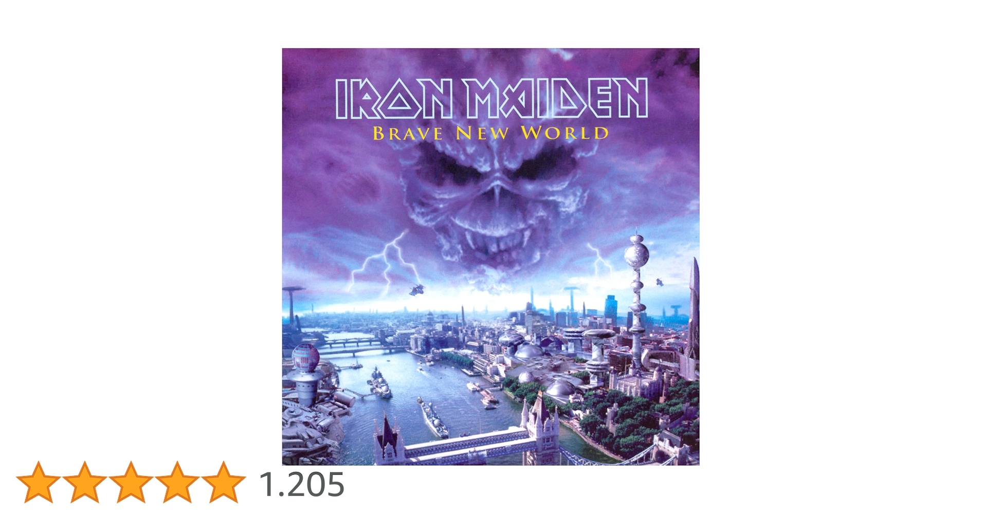 【新品】Iron Maiden - Brave New World レコード Brave New World | Amazon.com.br