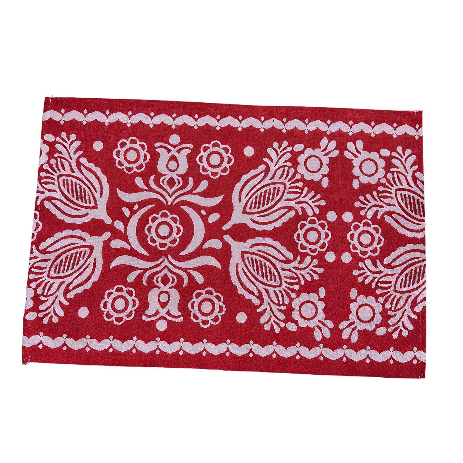 Elnwnnkc Easy Cleaning Placemat Designs European Styles Sturdy Polyester for Restaurant Dining Polyester Placemat