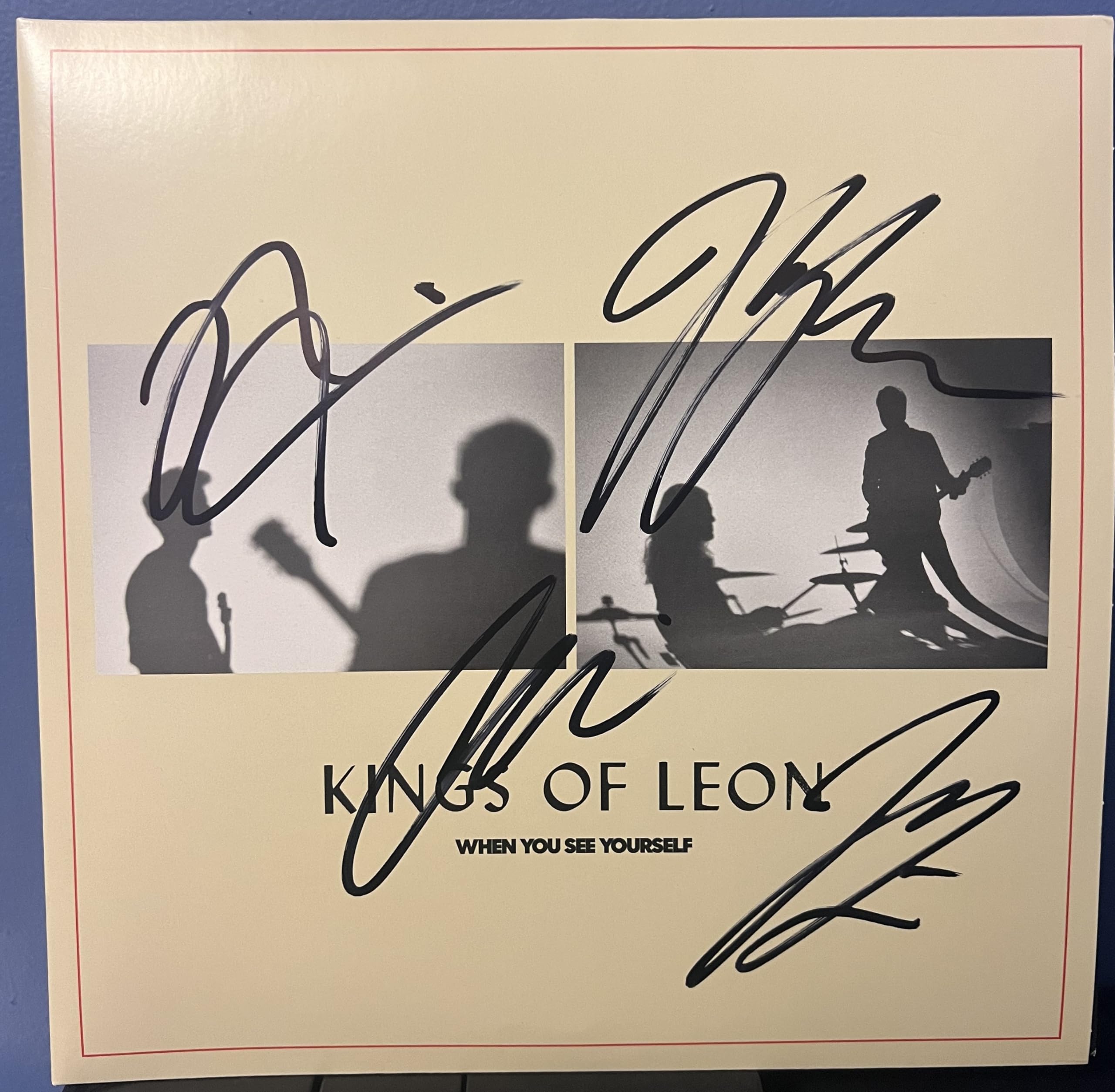 Kings Of Leon signed When You See Yourself 12
