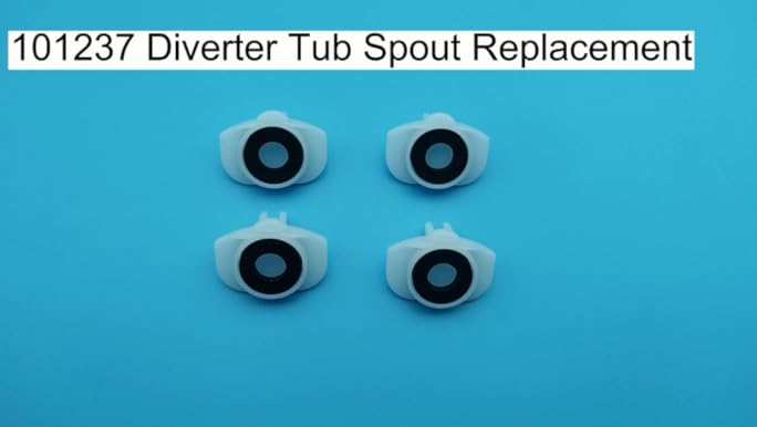 4PCS 101237 OEM for Moen Cup Seal & Diverter Gate for