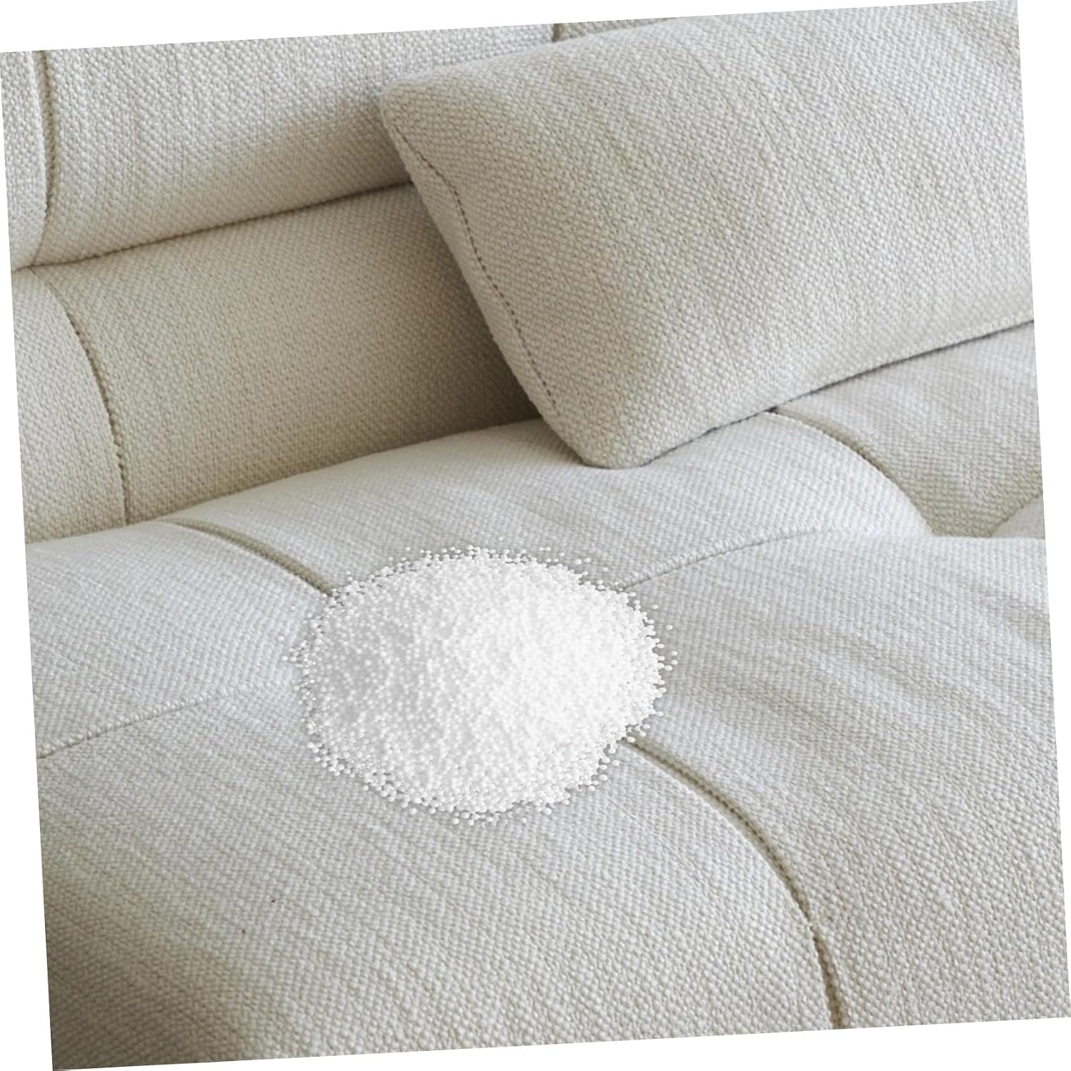 Cabilock Bean Bag Stuffing Foams 250g White Foam Filling for Couch Home