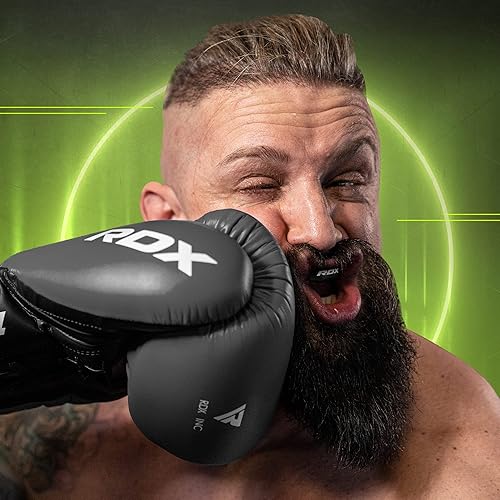 Miniatura 8 de RDX Protector Bucal para Boxeo MMA Kickboxing Muay Thai Judo Karate - Protector de Mandíbula con Funda de Almacenamiento para Adultos, Artes