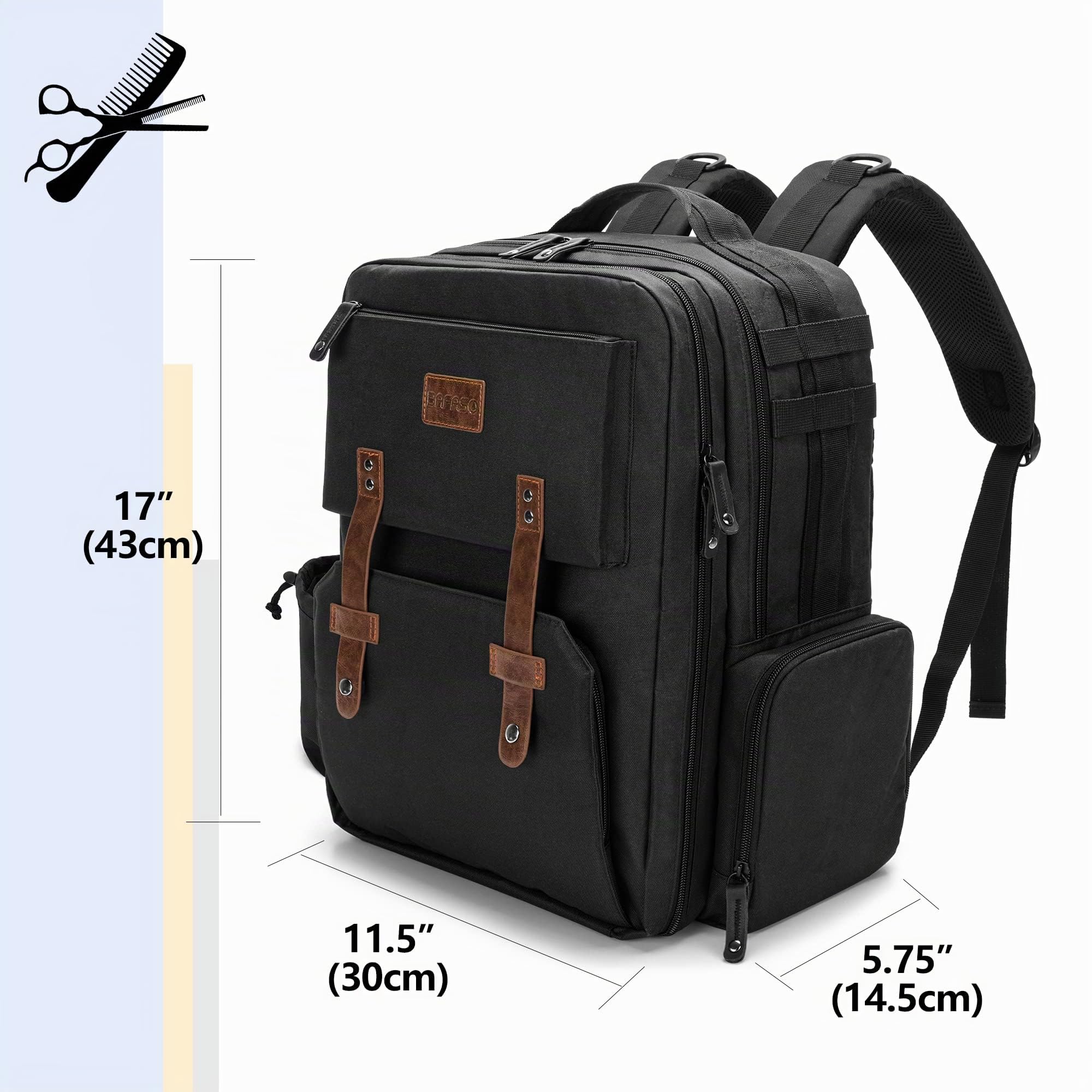 BAFASO Friseurtasche, Friseur Werkzeugtasche, Barbier Werkzeugtasche
