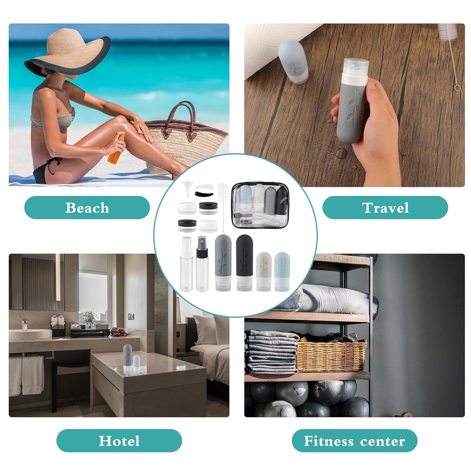 Kompakt und Auslaufsicher: Die Mezzar 16 Stück Reiseflaschen im Test!