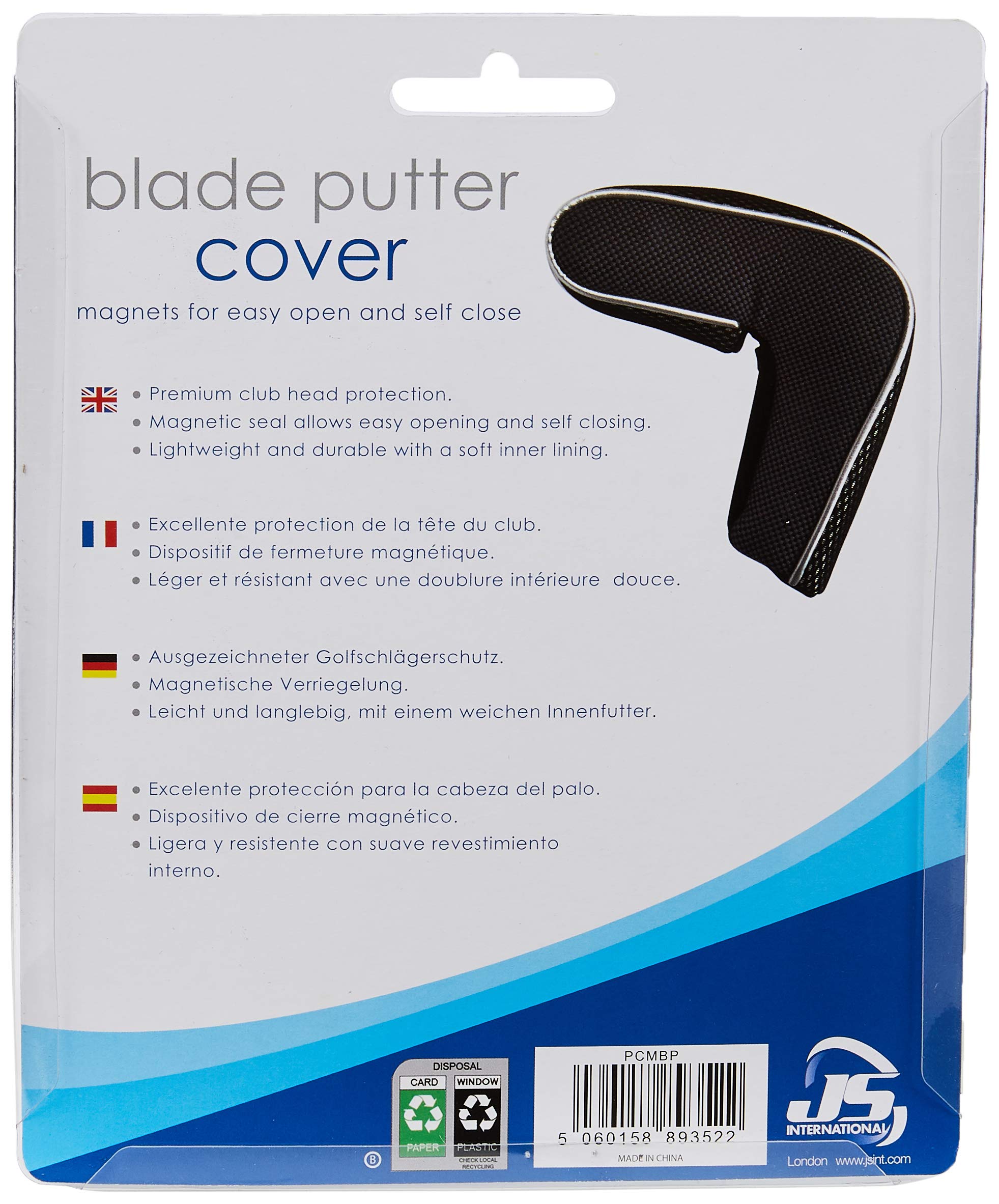 Longridge Putter Cover Club Head Protector