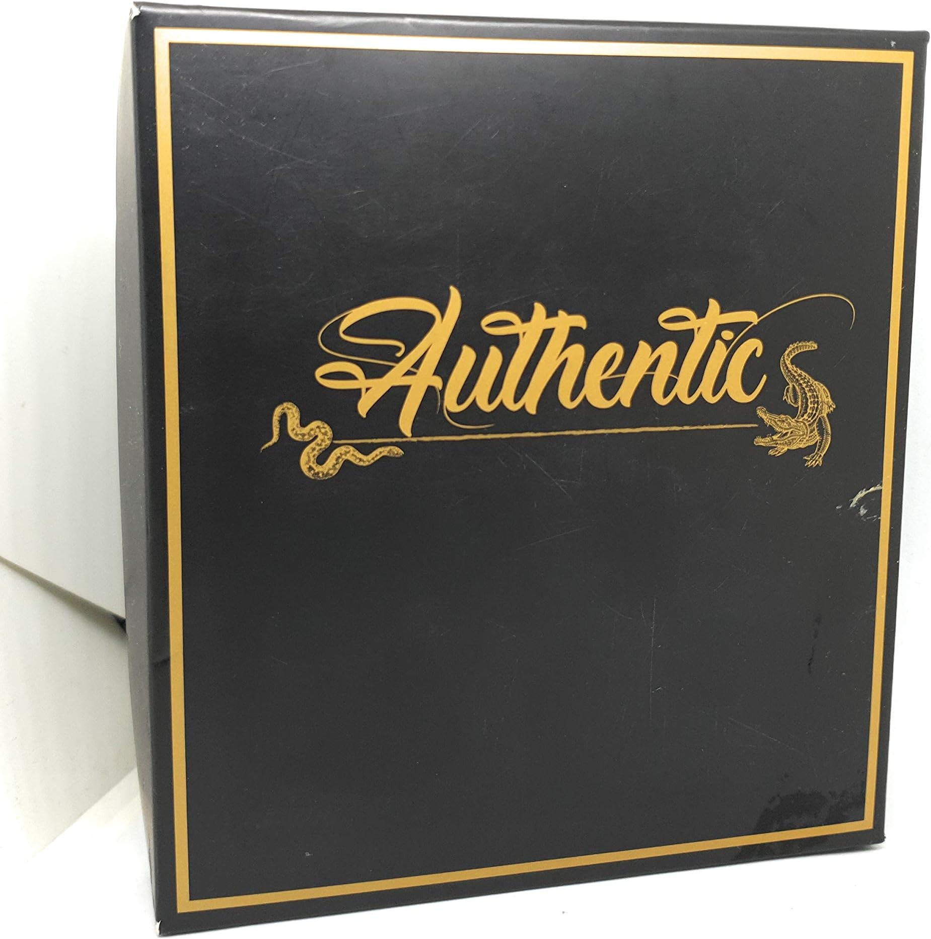 Genuine Crocodile Skin Wallet (black)