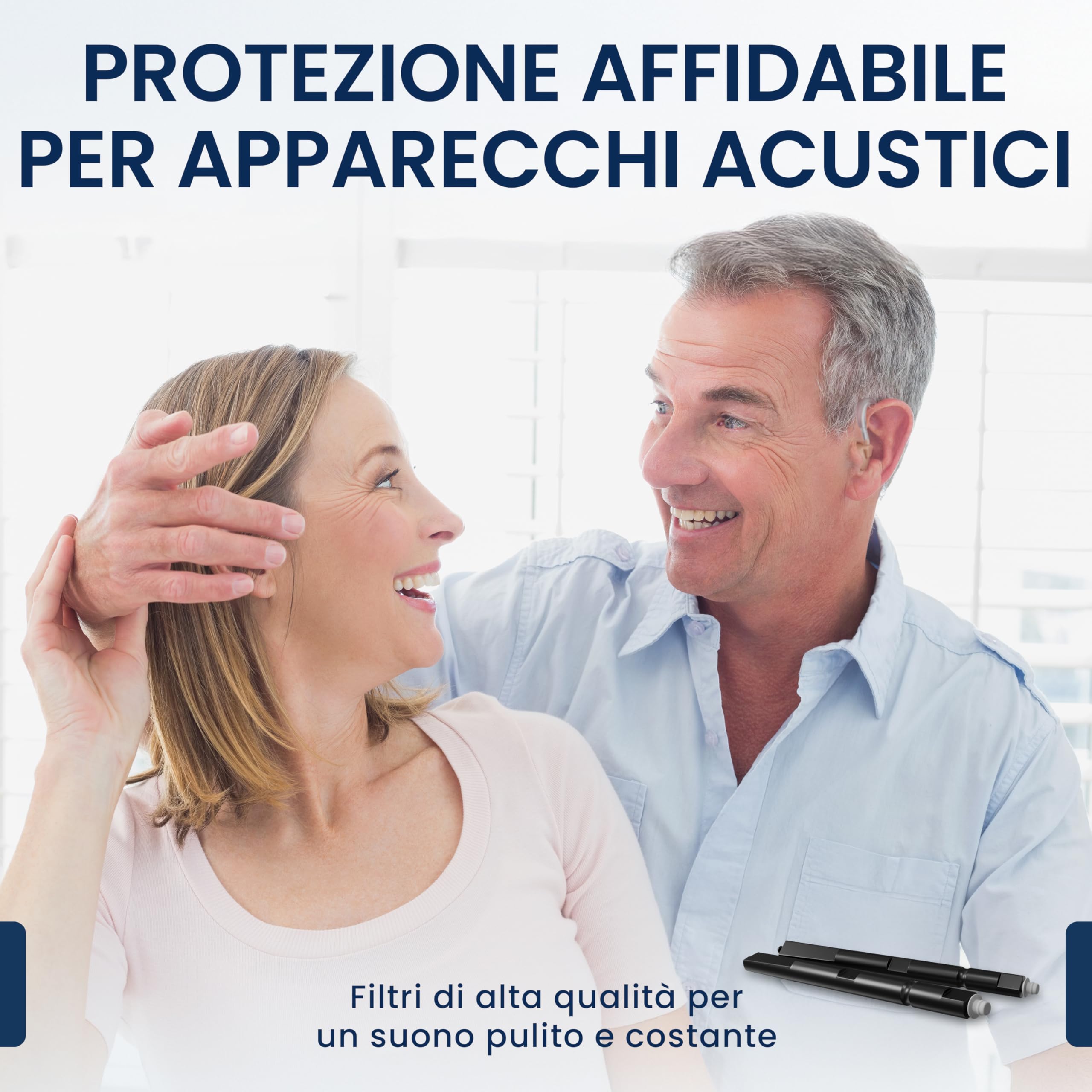Original Cerustop Filtri per Apparecchi Acustici (5 Pack, 40 Pezzi) – Filtri Cerume Premium | Compatibili con Phonak, Widex, Unitron, Resound, Hansaton e Audio Service – Accessori Apparecchi Acustici