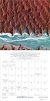 Vista 3 de Spaceship Earth 2024 Wall Calendar The Overview Effect 12" x 24" Open Amber Lotus Publishing