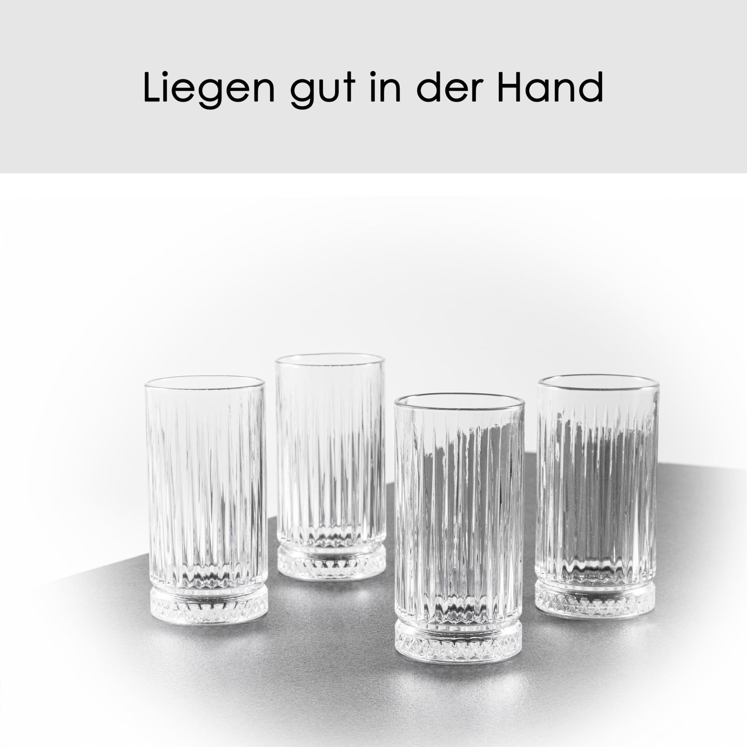 Set Bicchieri Vetro Con Cannucce - 6 Pezzi Da 500ml, Coperchio Bamb&ugrave;, Per Cocktail E Bevande