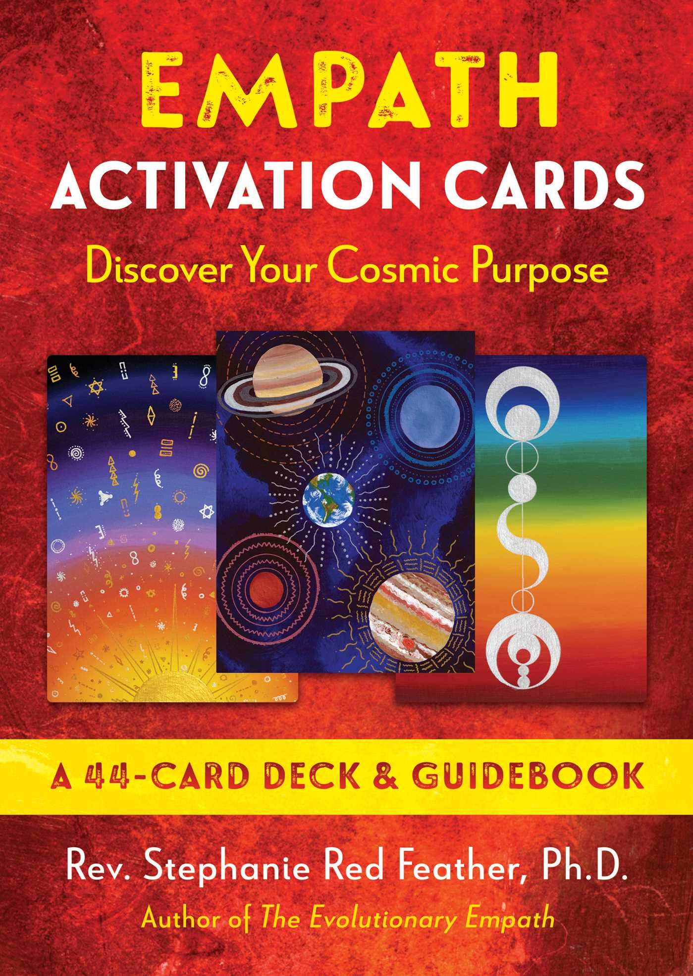 Empath Activation Cards: Discover Your Cosmic Purpose : Red Feather