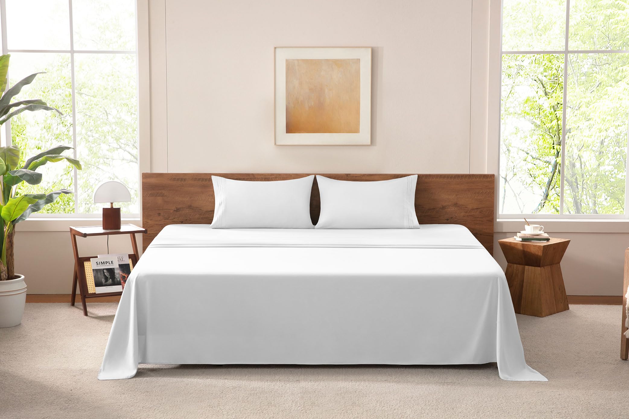 MISSQ King Size Bed Sheets Set
