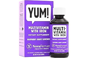 NovaFerrum Multivitamin with Iron | Support for Infants, Toddlers & Kids