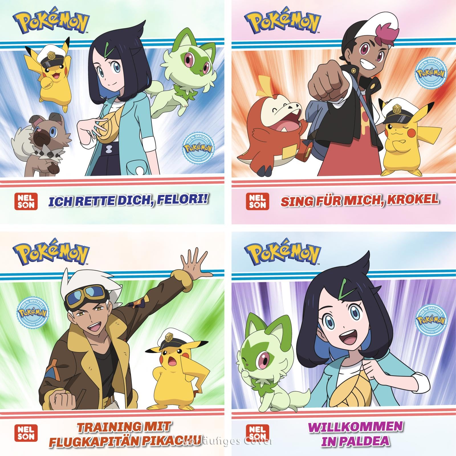 Maxi-Mini Box 64: Pokémon (4x5 Exemplare): Kleine Vorlesebücher ab 3 Jahren zu der neuen Serie Pokémon Horizonte (Nelson Maxi-Mini)
