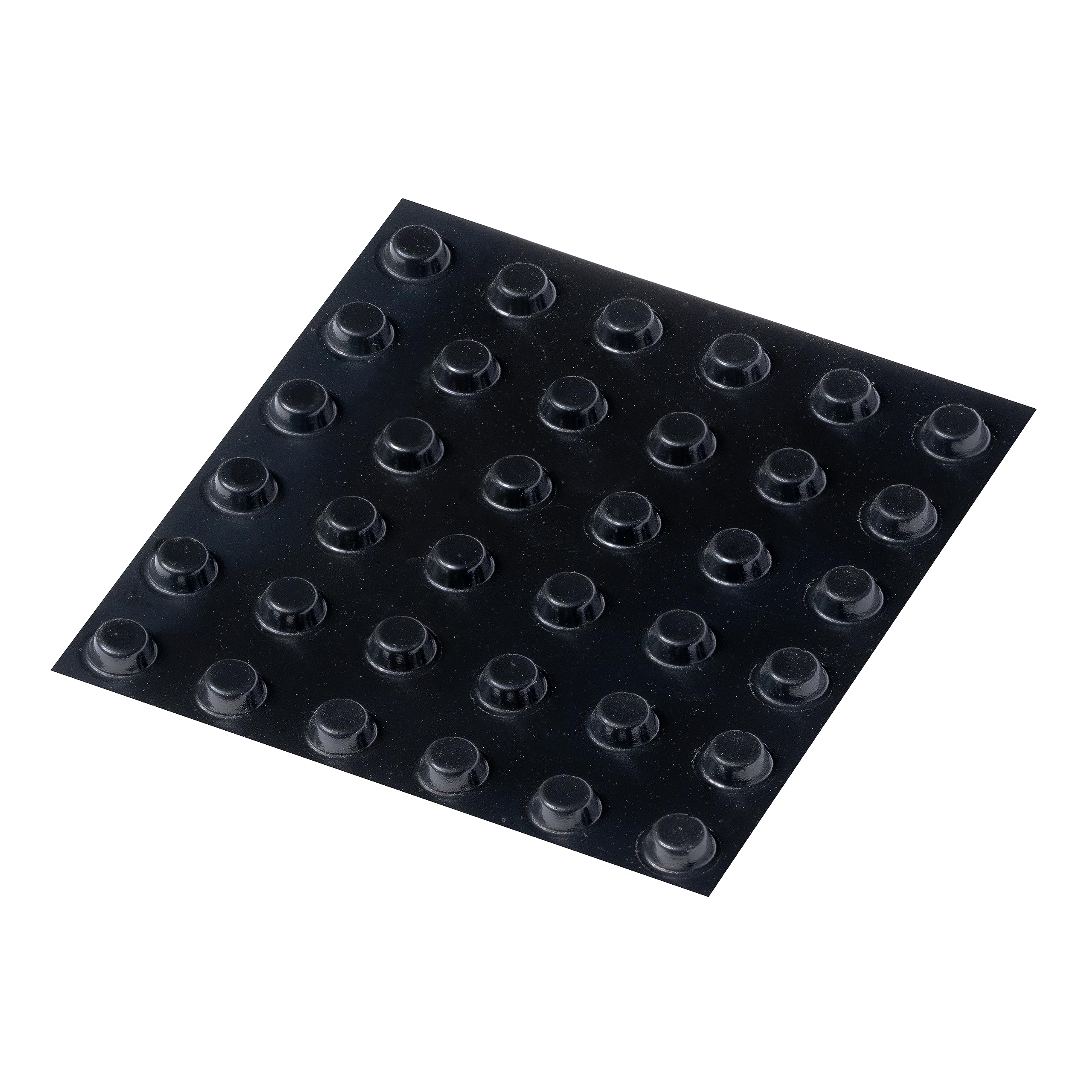Happy Bananas Mini Self Adhesive Flat Topped Bumper Pads Stops Rubber Feet for Coasters, Glass, Ceramics, Crafts - 8mm x 3mm (36, Black)