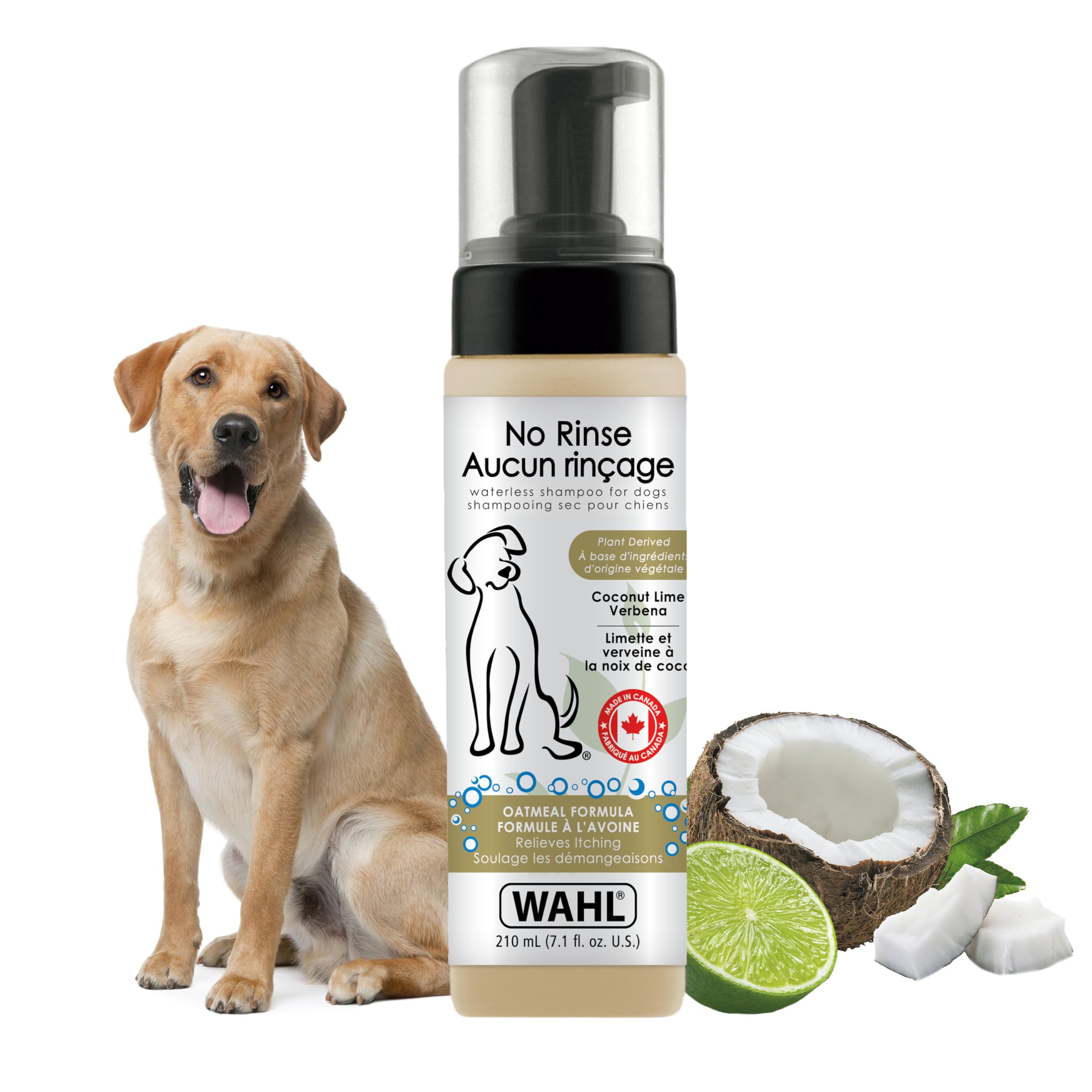 210mL Waterless Oatmeal Dog Shampoo