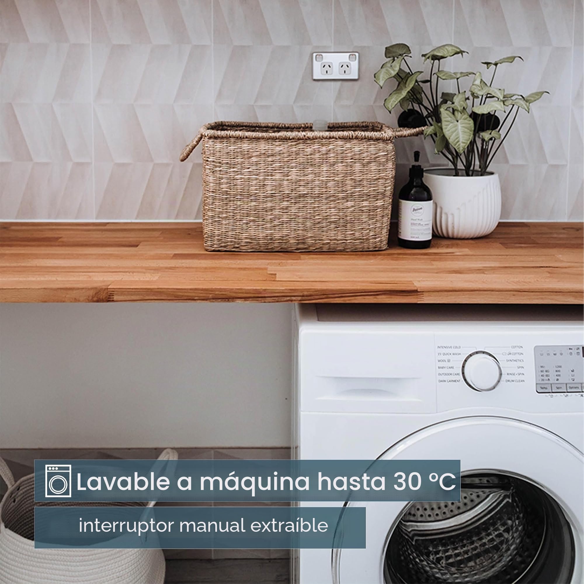 Beurer HK53 - Almohadilla térmica para cuello y espalda y almohadilla térmica HK Comfort, almohadilla de calor eléctrica para relajación, 3 ajustes de temperatura regulados electrónicamente, lavable a