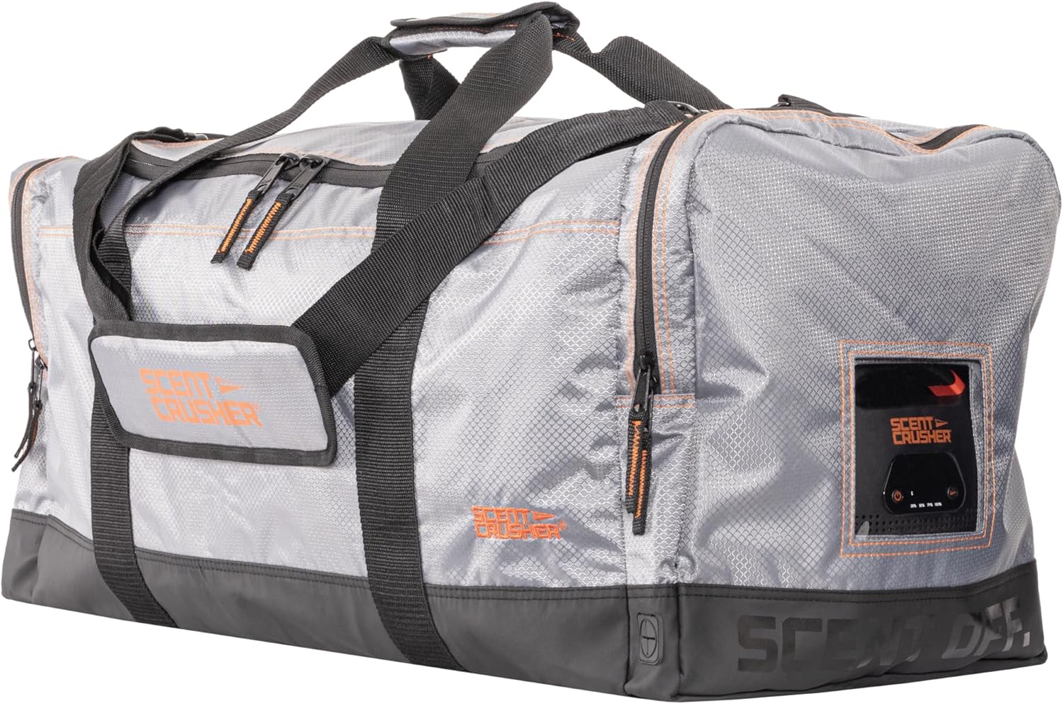 Scent Crusher Gear Duffle Bag, Eliminates Odors carbon/silver lined scent control