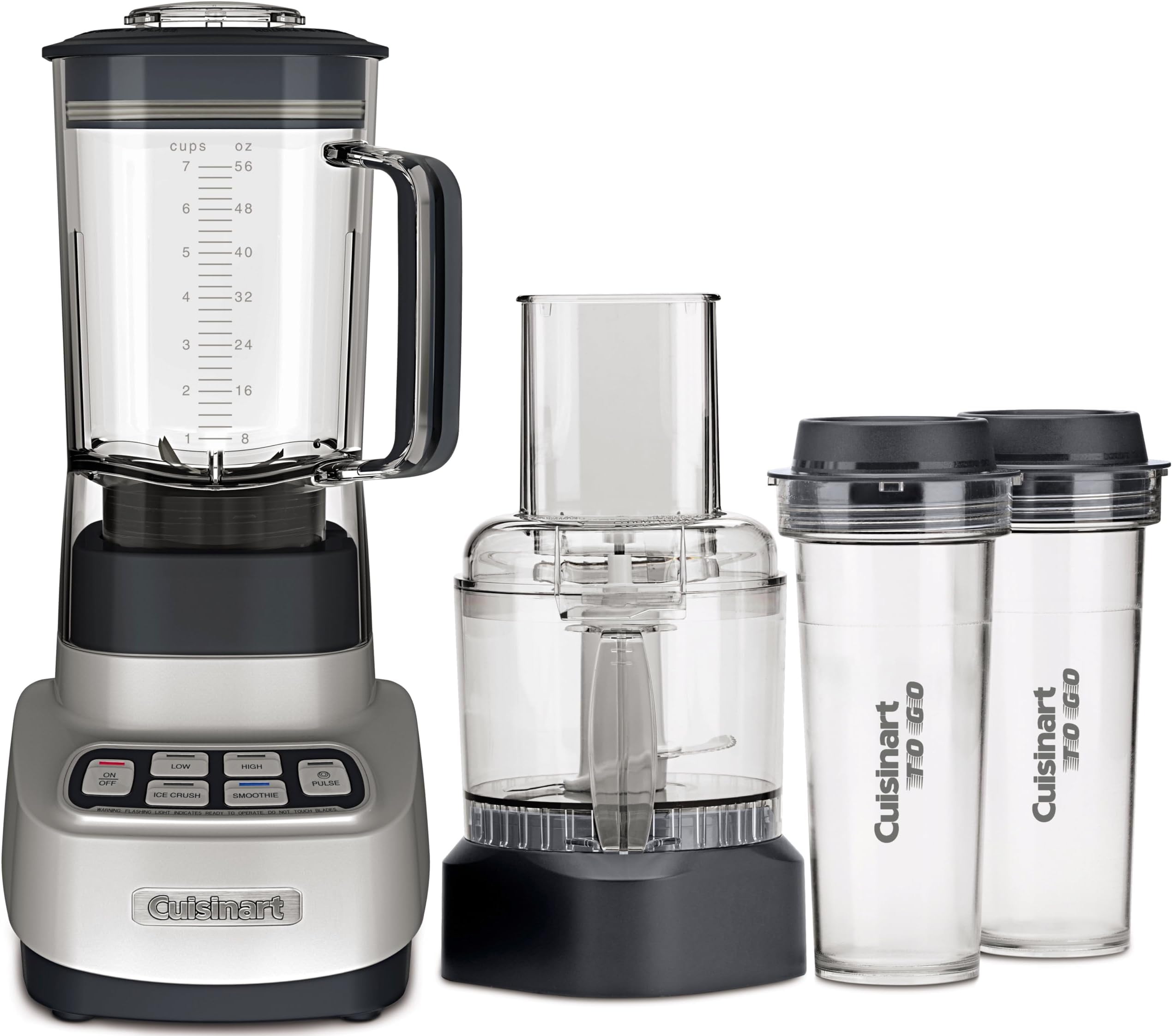 Cuisinart BFP-650 1 HP Blender/Food Processor, Silver